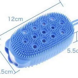 masox store Silicone Bubble Bath Brush Quick Scrubbing Massage Bathroom B-152-picture-10