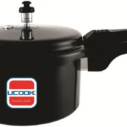 ucook Pentola DLX Black Outer Lid Hard Anodised 3 L Pressure Cooker-picture-14