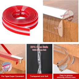 tapahpriyay 6Meter Child Proof Table Edge Protector Guards Safety Bumper Cover for Furniture image 2