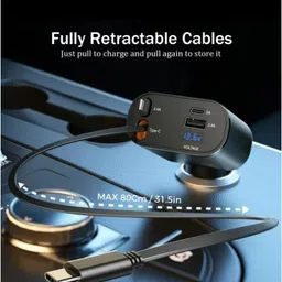 rgv 120 W Qualcomm Certified Turbo Car Charger image 2