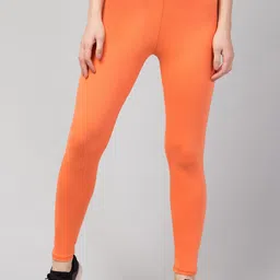 Apraa & Parma Slim Fit Mid Rise Ankle Length Sports Tights-picture-38