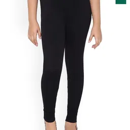 BAESD Girls Pack Of 2 Churidar Length Leggings image 1