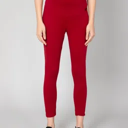 House Of Zelena High Rise Cotton Ankle Length Maternity Leggings-picture-28
