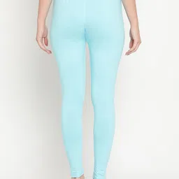 TAG 7 Women Pack Of 2 Solid Comfort-Fit Ankle-Length Leggings image 2