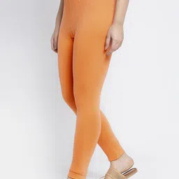 Jinfo Women Pack Of 3 Solid Ankle-Length Leggings image 5