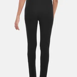 Annabelle by Pantaloons Women Black Solid Slim-Fit Treggings image 3