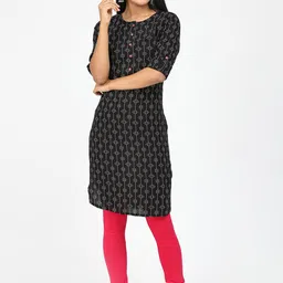 Robinbosky Stretchable Churidar Length Ethnic Leggings image 4