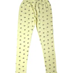 IndiWeaves Girls Pack of 5 Printed Ankle-Length Pure Cotton Leggings image 5