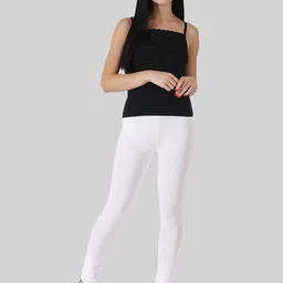 SAUNDARYA Four Way Stretchable Churidar Length Leggings image 5