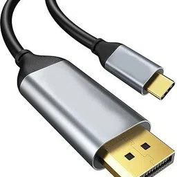 ULTRABYTES USB Type C Cable 1.8 m USB Type C to Display Port 4K 60Hz For PC, Laptop, TV, Monitor Video Cable-picture-11