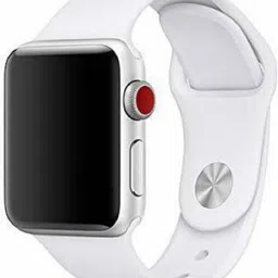 Senix Soft Silicone Sport Strap band for iWatch 44mm/42mm Watch Series 1/2/3/4/5/6 & SE 44 mm Silicone Watch Strap image 3