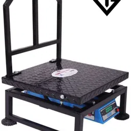 I GLOBAL TOUCH 150KG DIGITAL SCALE MACHINE FRONT AND BACK DUAL DISPLAY (400 X 400mm) Weighing Scale image 3
