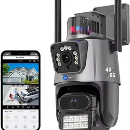 Maizic Smarthome Twinview 4G Sim PTZ Full HD 5+5 MP Smart Security Camera-picture-22