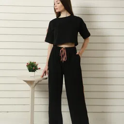 san'bae Solid Women Track Suit image 1