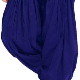 style premium Cotton Blend Solid Women ["Dark Blue"] Salwar-picture-21