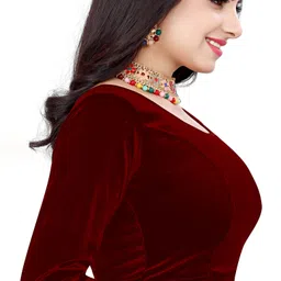 pre smart Round Neck Women Blouse image 3