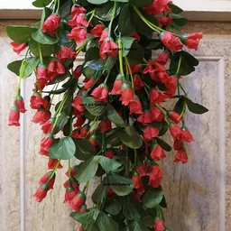 ajaa Red Orchids Artificial Flower image 2