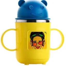 astikaya cartooon 350ML for Kids Double Wall Inner Stainless Steel Stainless Steel Coffee Mug-picture-28