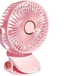 HAIYUN USB Powered Table Fan Compact, Rechargeable Adjustable Personal Fan High Speed Rechargeable Table Fan with LED Light, For Home, Kitchen, Office USB Fan-picture-10