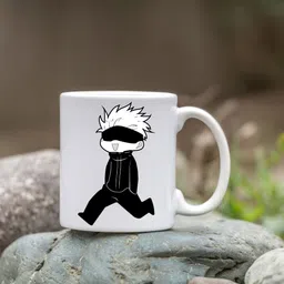 soulfox Anime Printed Coffee Jujutsu Kaisen Gojo Ceramic Cup for Girls Boys Brother Ceramic Coffee Mug image 3