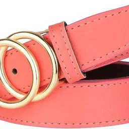 sunshopping Women Casual Pink Synthetic Belt-picture-25