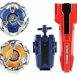 bestie toys Battle Blade X String Launcher Grip Burst Top 2 Battling Tops Metal Fusion image 1