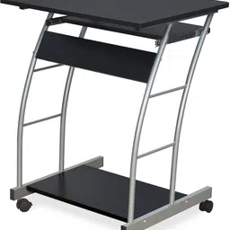 nilkamal Leo with 1 Shelves | Key Board Tray | Suitable for Home & Office | Engineered Wood Computer Desk image 3