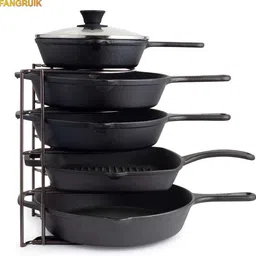 fangruik Utensil Kitchen Rack Kitchen Storage Rack For Home Cooking Iron-picture-40