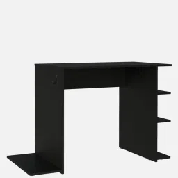 madesa Compact Writing Table In Black Color image 5