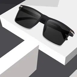 dcmr UV Protection Rectangular Sunglasses (Free Size) image 4