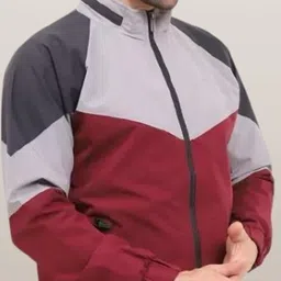 KOMAL ENTERPRISES Solid Men Wind Cheater image 3