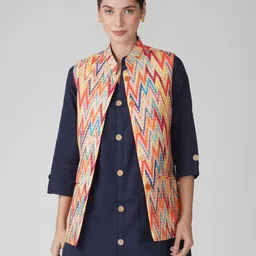 deific Printed Women Waistcoat-picture-14