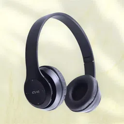 Modern Wireless Headphones with Mic & SD Card Slot, Extra Backup_XT Bluetooth & Wired Headset-image-21
