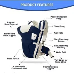 brotton BTN BABY CARRIER BAG BLUE L12 Baby Carrier image 2