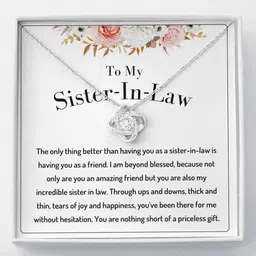Rakhi Gift SisterSister In Law Gifts For Sister In Law, Sister In Law Sterling Silver-image-11
