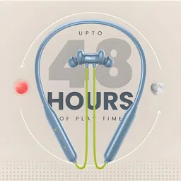 bxeno Bulles C2 - MAGNETIC POWER OFF/ON 48Hr Playtime Headphone Neckband (GY90) Bluetooth Headset image 5