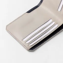 bagman Men Casual Blue Genuine Leather RFID Wallet image 4