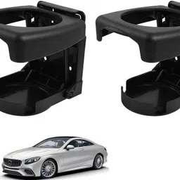 auto addict Car Foldable Black Drink Holder Cup Holder For MARUTI MERCEDES S-COUPE Car Bottle Holder-picture-22