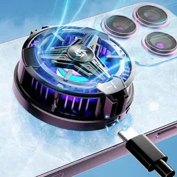 ElectroEra Enterprise NEW_Gaming Fan Cooler For Mobile Phone Cooler For Gaming With Adjustable Temp 1 Fan Ergonomic Cooling Pad with Adjustable Height-picture-11