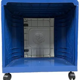 mittal Premium Plastic, 360 Degree Rotating Wheels, Easy Assembly Trolley for Inverter and Battery image 5