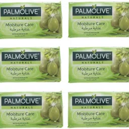 palmolive [Made in Saudi Arabia] Naturals Moisture Care Aloe & Olive Soap 170g Pack of 6 image 1