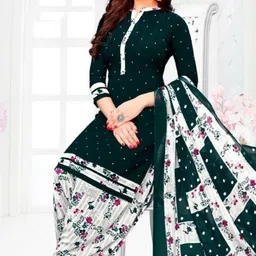 thira Unstitched Crepe Salwar Suit Material Printed-picture-22