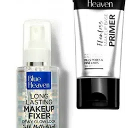 blue heaven LONG LASTING MAKEUP FIXER (60ML)+FLAWLESS MAKEUP BASE PRIMER (16g)COMBO PACK OF 2-picture-23