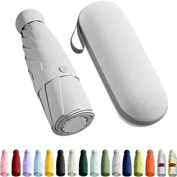 lengloy Capsul Umbrella with Case for Men & Women (Manual Open) Umbrella-picture-12