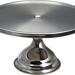 Cake and Pizza Stand Stainless Steel Cake Server-image-71