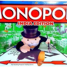 just craft Monopoly-India Edition board game for Families and Kid Money & Assets Board Game-picture-21