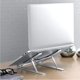 LUCKYY Laptop Stand metal Steel Floor and Desk Stand Rotatable Laptop Stand with Adjustable Height Compatible with 26 - 35 cm Laptops-picture-19