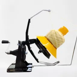 white tiger knit WW2 Manual Yarn Winder image 1