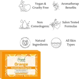 keyush beauty Handmade Orange Soap – Refresh, Cleanse & Nourish Your Skin image 4