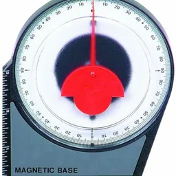 goodsbazaar 100mm AT Inclinometer Protractor Tilt Level Meter Angle Finder Magnetic Base Height Gauge-picture-11
